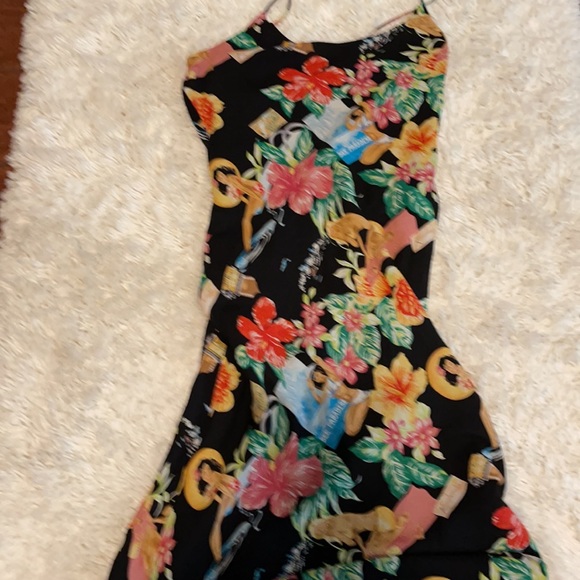 Nicole Miller Maxi Tropical Print - Picture 4 of 8